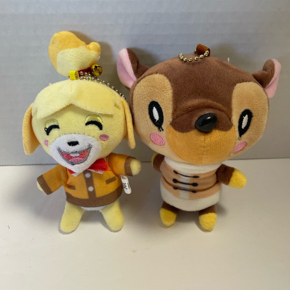 Animal Crossing Plush Keychains